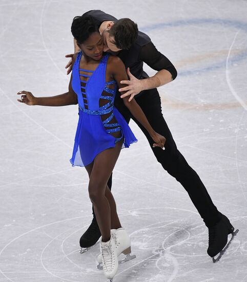 2018 Winter Olympics. Figure skating. Pairs. Short program