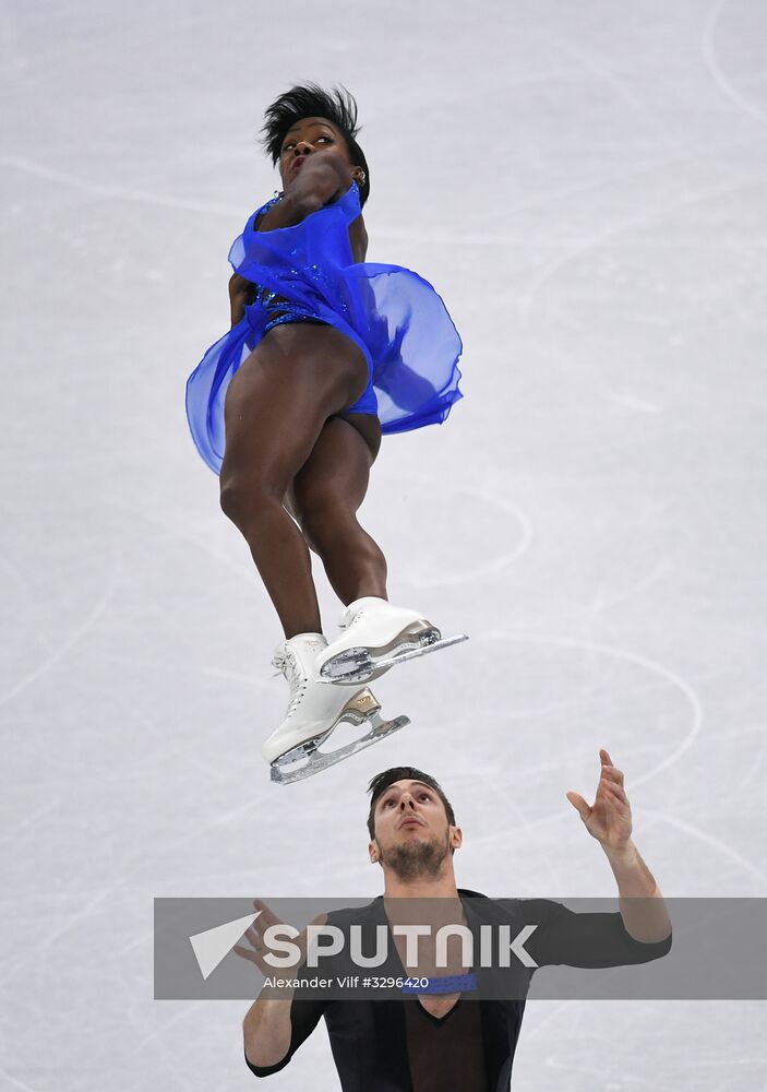 2018 Winter Olympics. Figure skating. Pairs. Short program