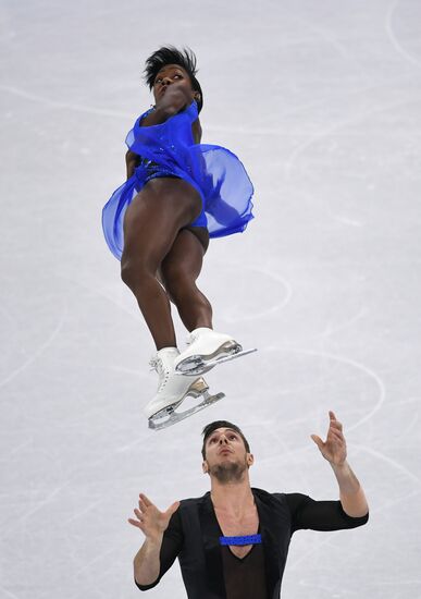 2018 Winter Olympics. Figure skating. Pairs. Short program