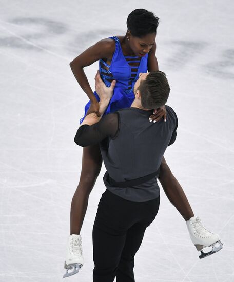 2018 Winter Olympics. Figure skating. Pairs. Short program