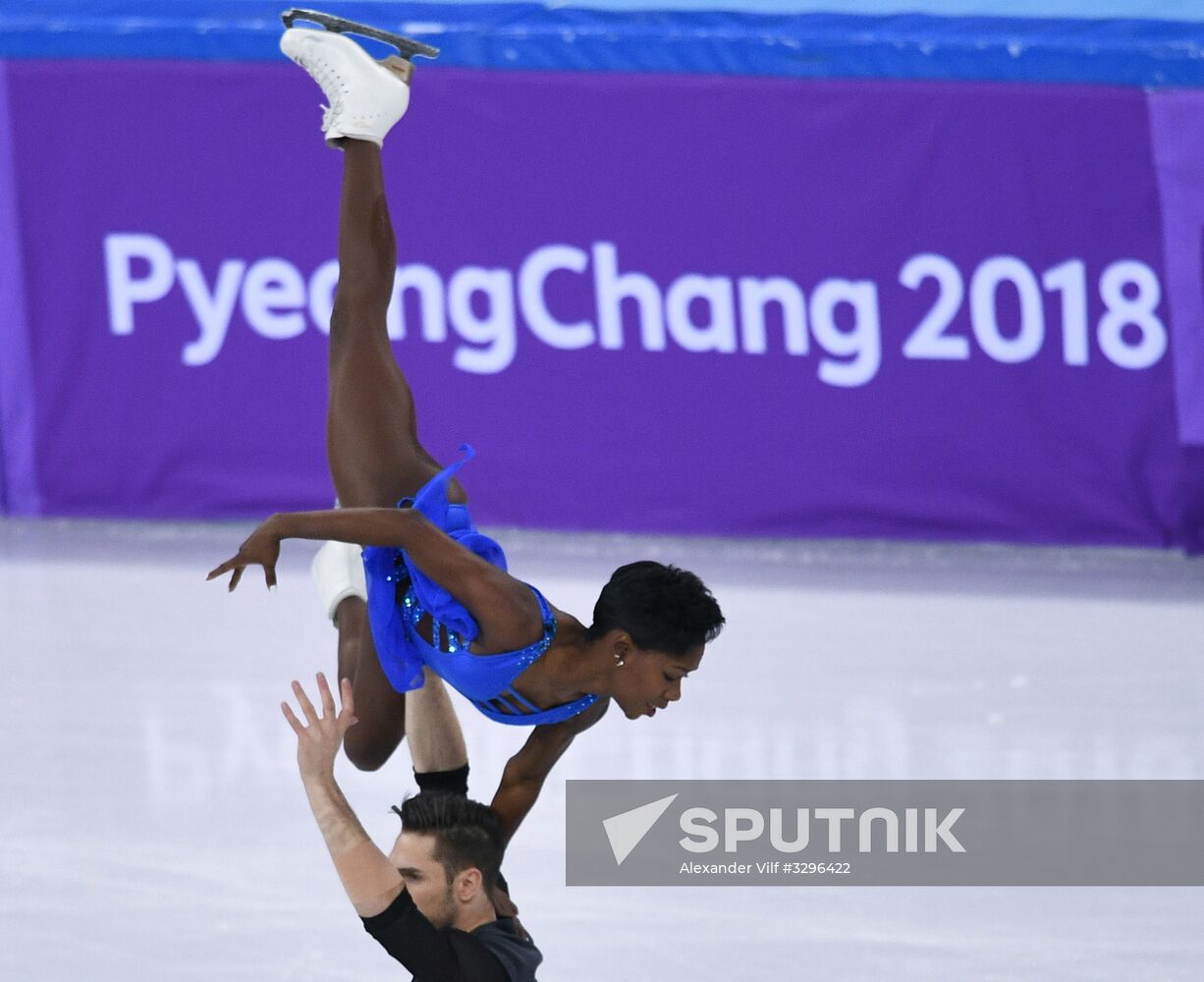 2018 Winter Olympics. Figure skating. Pairs. Short program