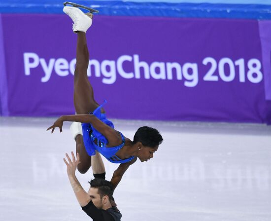 2018 Winter Olympics. Figure skating. Pairs. Short program
