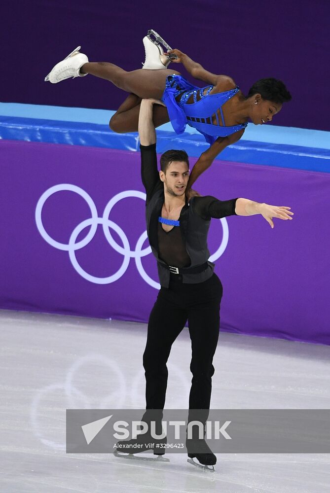 2018 Winter Olympics. Figure skating. Pairs. Short program