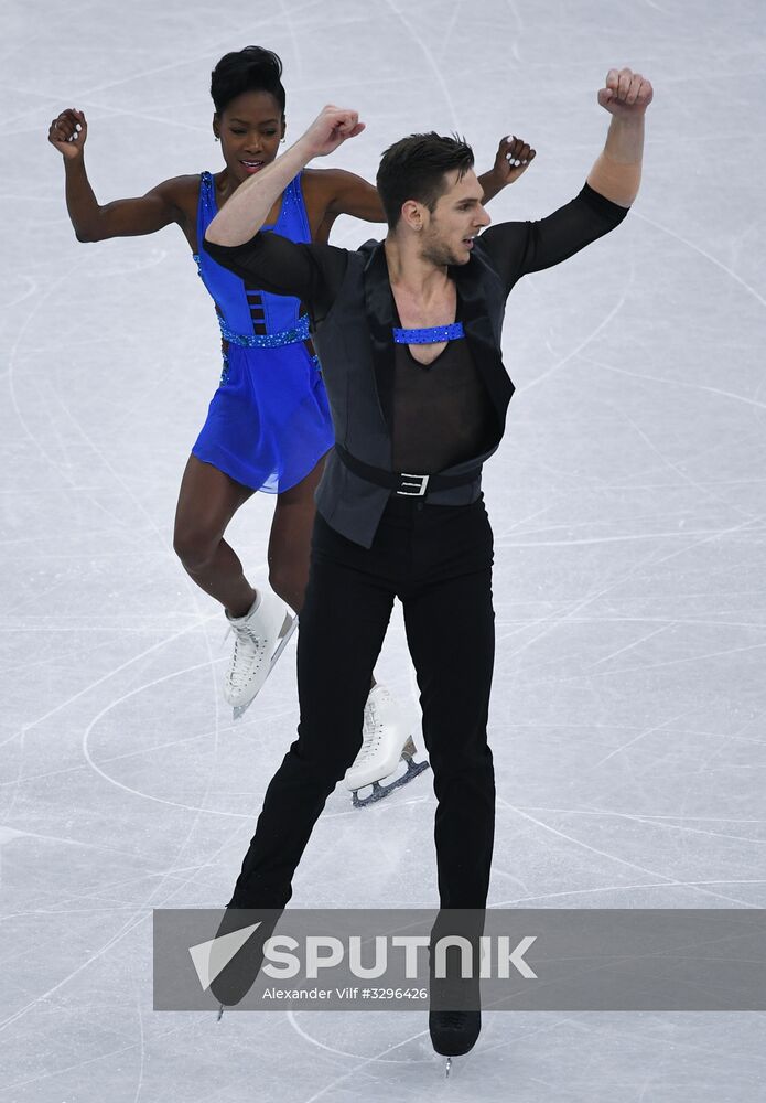 2018 Winter Olympics. Figure skating. Pairs. Short program