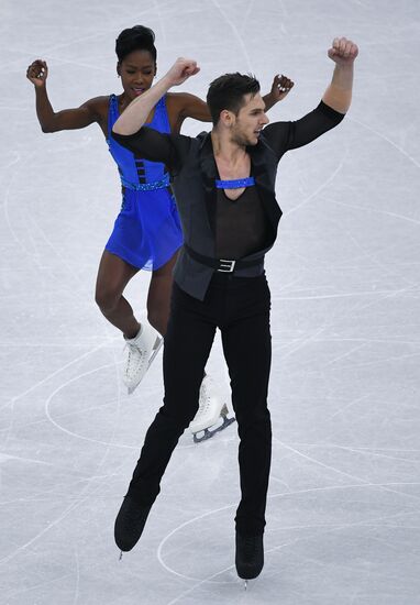2018 Winter Olympics. Figure skating. Pairs. Short program