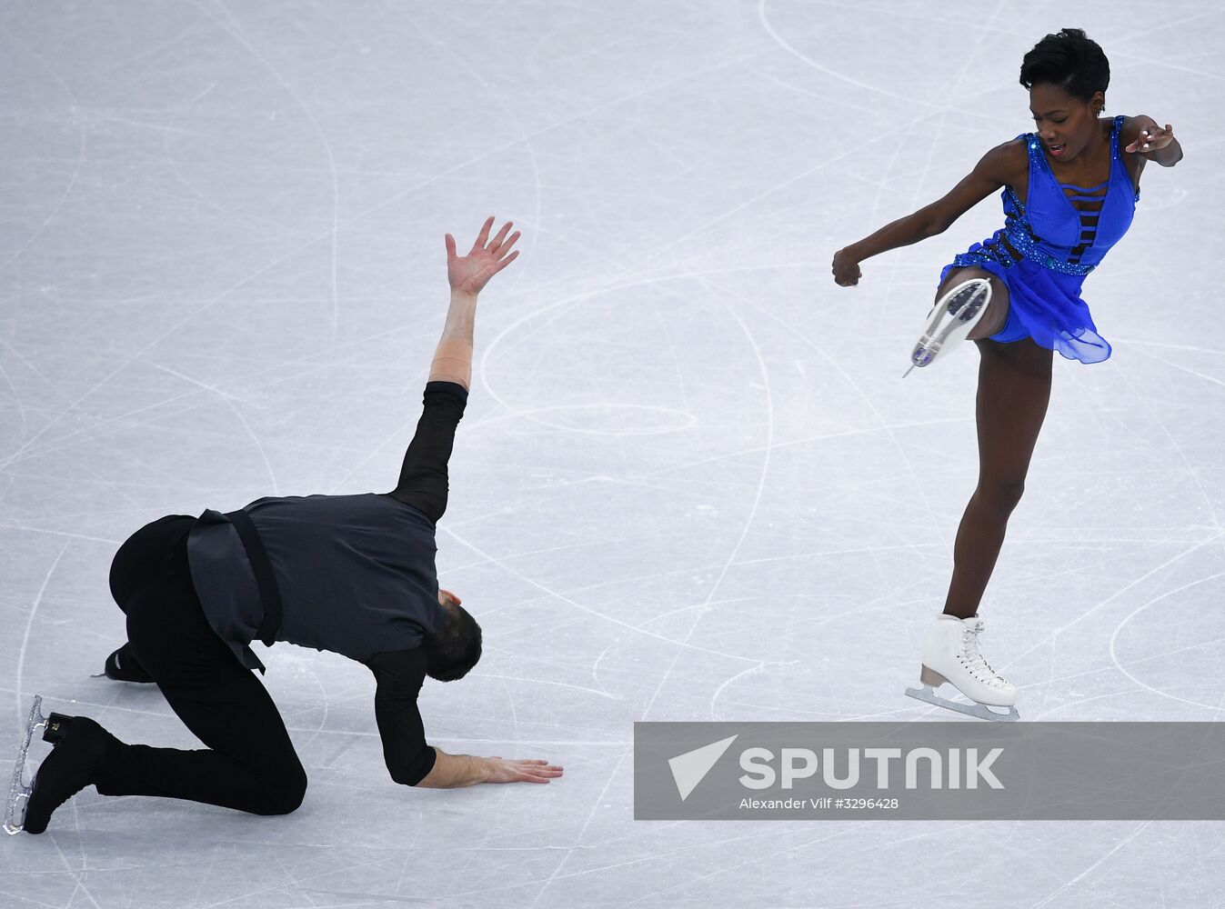 2018 Winter Olympics. Figure skating. Pairs. Short program