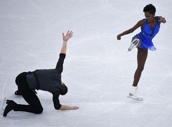 2018 Winter Olympics. Figure skating. Pairs. Short program