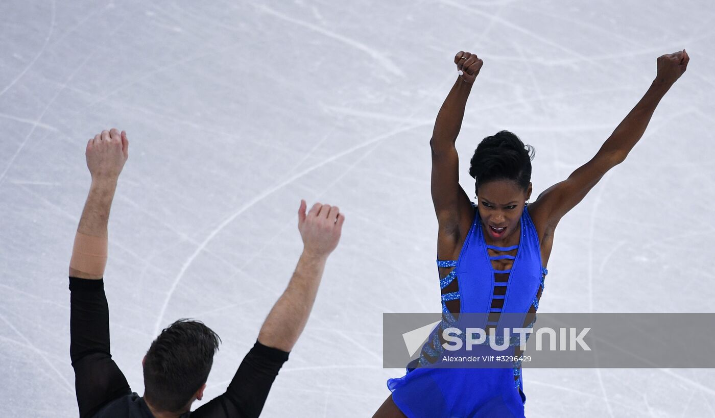 2018 Winter Olympics. Figure skating. Pairs. Short program