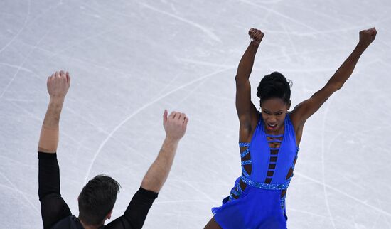 2018 Winter Olympics. Figure skating. Pairs. Short program