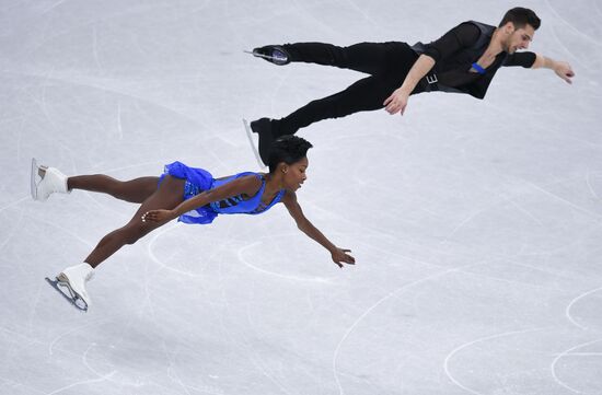 2018 Winter Olympics. Figure skating. Pairs. Short program