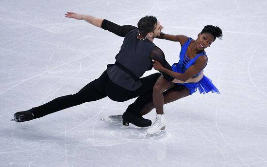 2018 Winter Olympics. Figure skating. Pairs. Short program