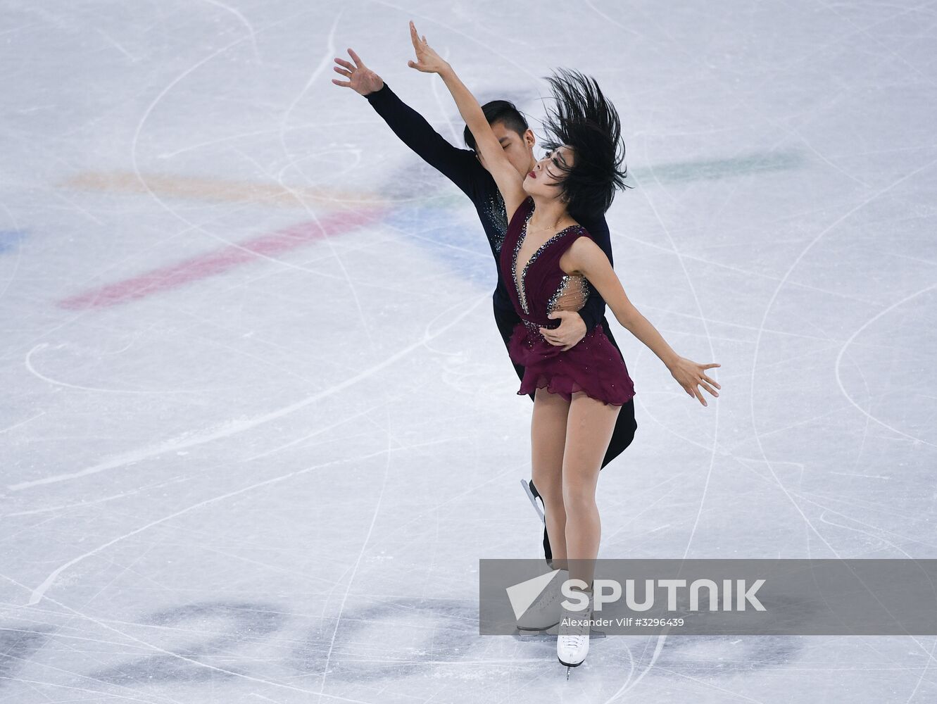 2018 Winter Olympics. Figure skating. Pairs. Short program