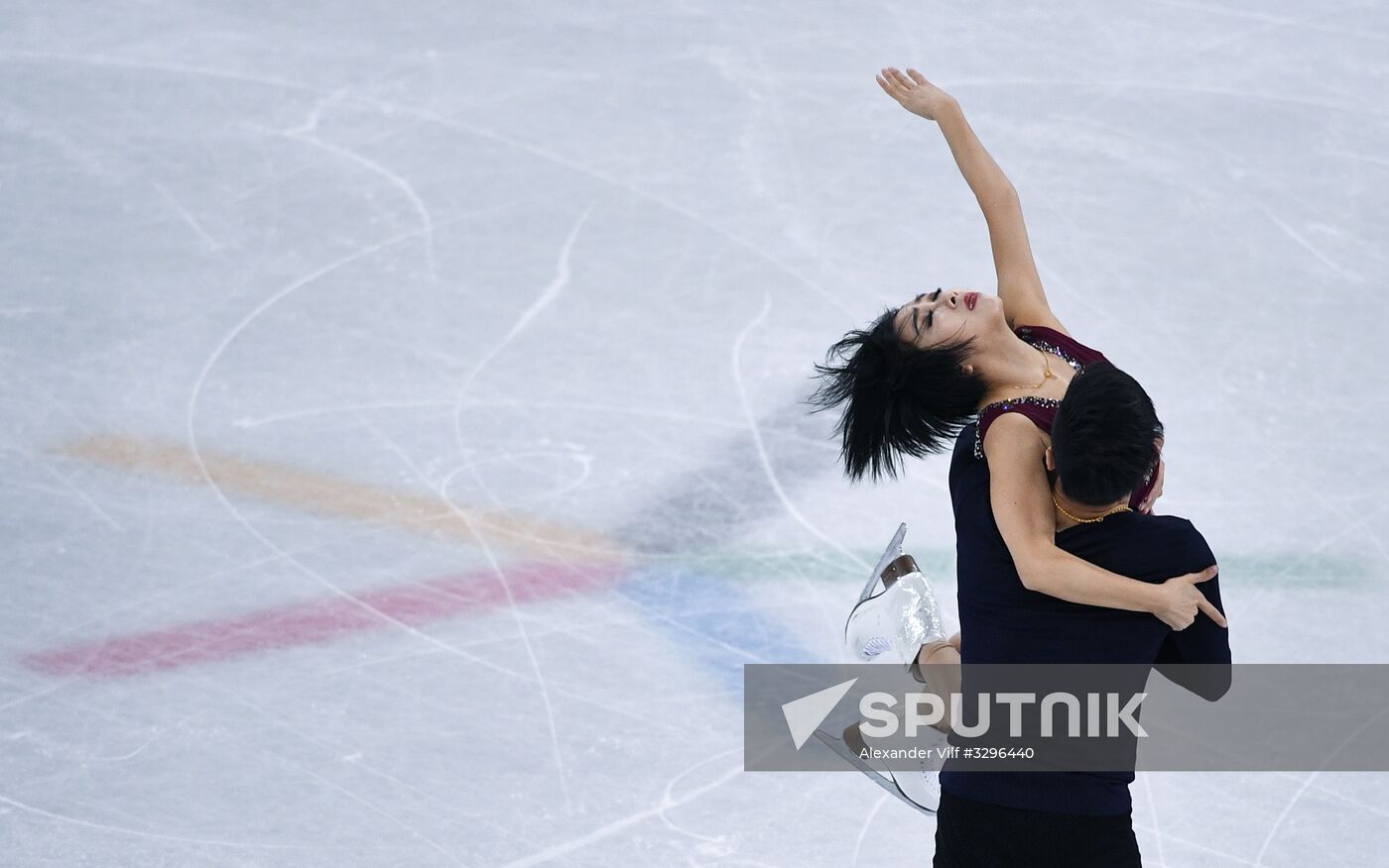 2018 Winter Olympics. Figure skating. Pairs. Short program
