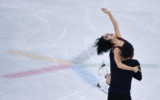 2018 Winter Olympics. Figure skating. Pairs. Short program