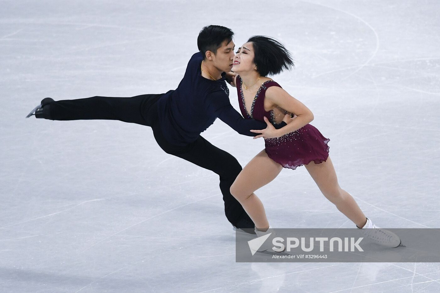 2018 Winter Olympics. Figure skating. Pairs. Short program