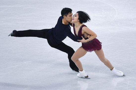 2018 Winter Olympics. Figure skating. Pairs. Short program