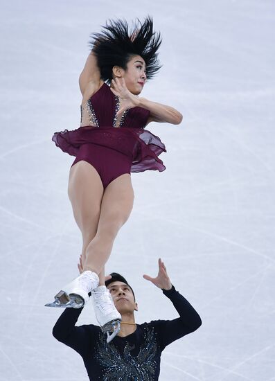 2018 Winter Olympics. Figure skating. Pairs. Short program