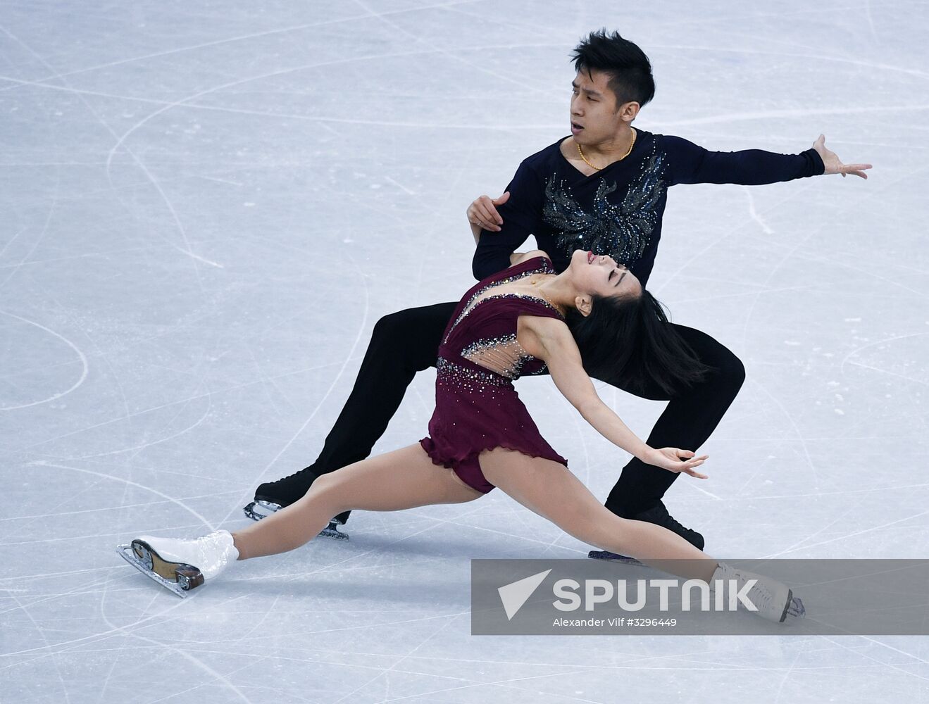 2018 Winter Olympics. Figure skating. Pairs. Short program