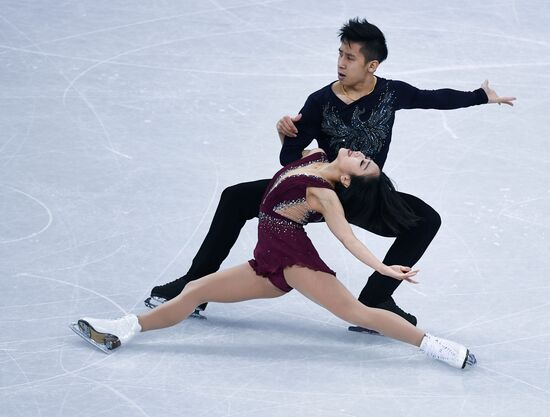 2018 Winter Olympics. Figure skating. Pairs. Short program