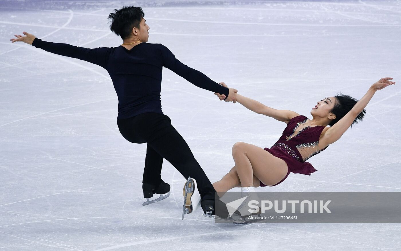 2018 Winter Olympics. Figure skating. Pairs. Short program
