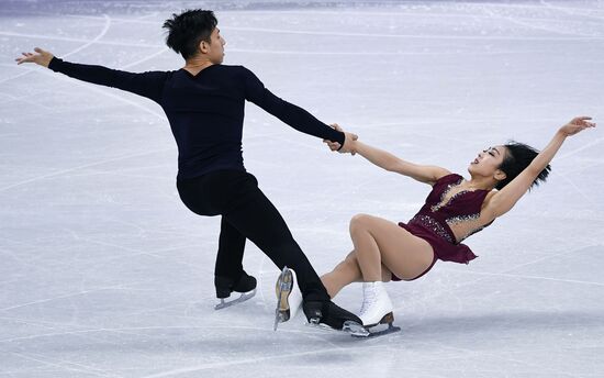 2018 Winter Olympics. Figure skating. Pairs. Short program