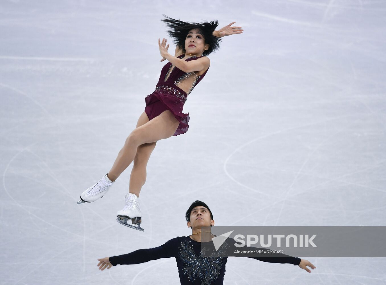 2018 Winter Olympics. Figure skating. Pairs. Short program