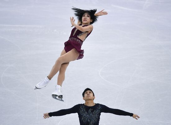 2018 Winter Olympics. Figure skating. Pairs. Short program