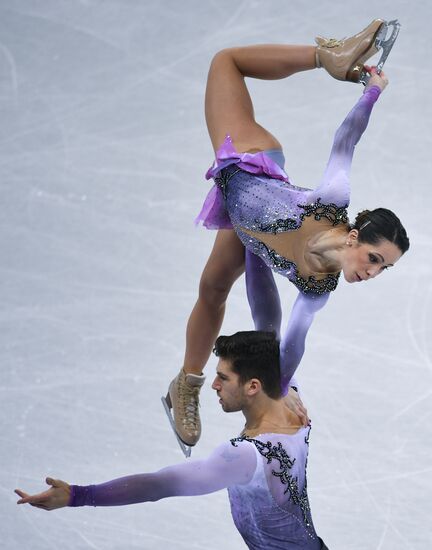 2018 Winter Olympics. Figure skating. Pairs. Short program