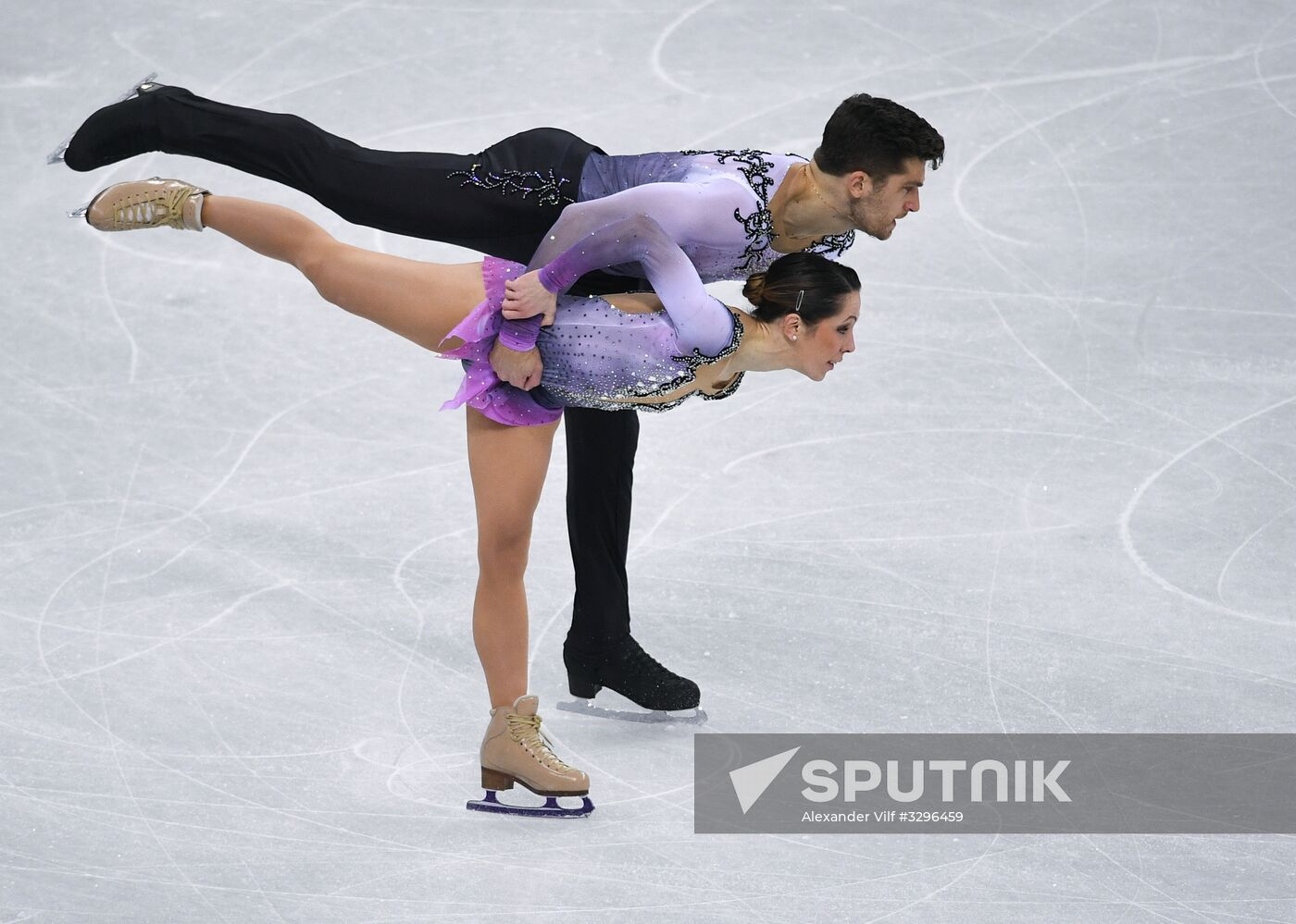 2018 Winter Olympics. Figure skating. Pairs. Short program