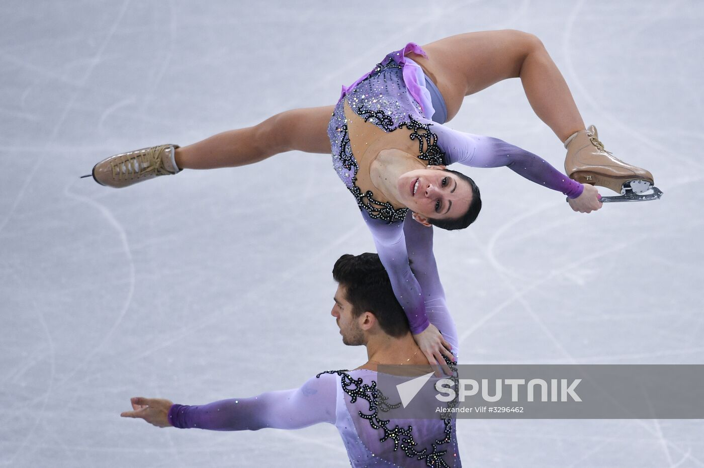 2018 Winter Olympics. Figure skating. Pairs. Short program