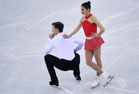 2018 Winter Olympics. Figure skating. Pairs. Short program