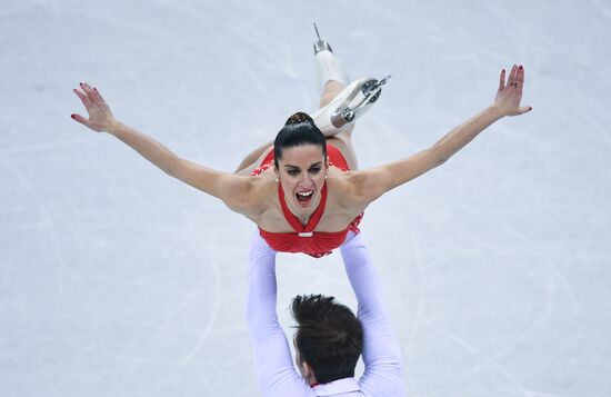 2018 Winter Olympics. Figure skating. Pairs. Short program