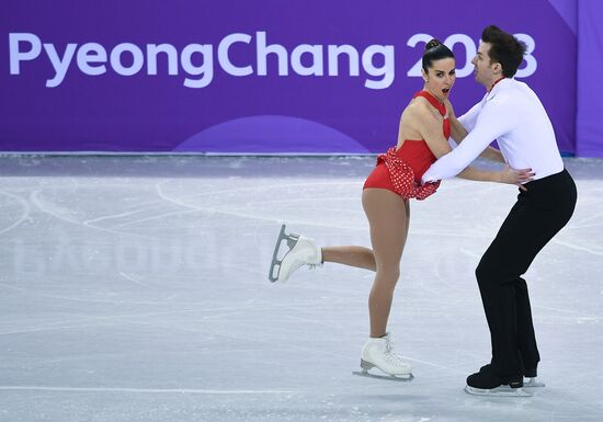 2018 Winter Olympics. Figure skating. Pairs. Short program