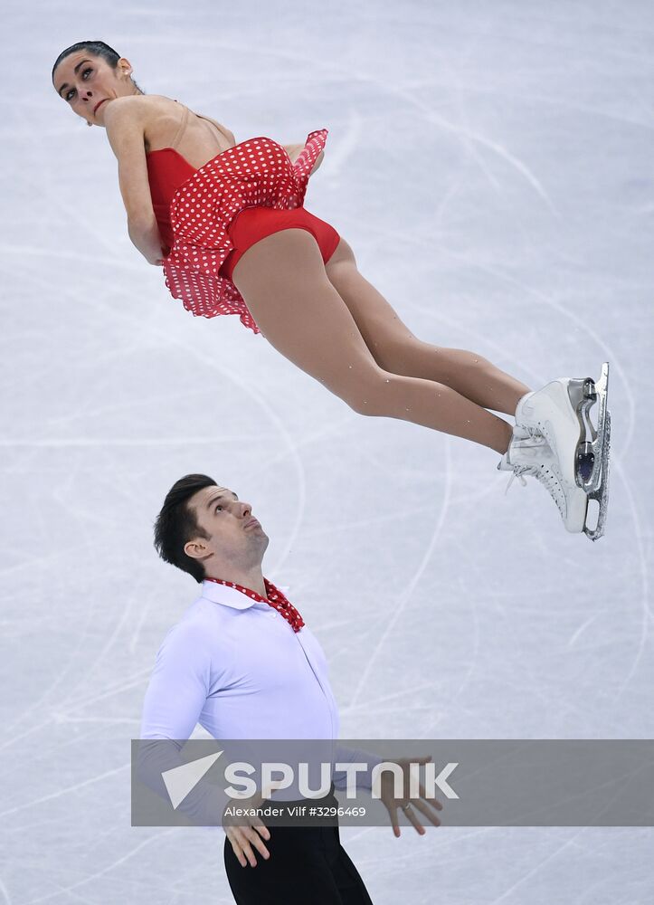 2018 Winter Olympics. Figure skating. Pairs. Short program