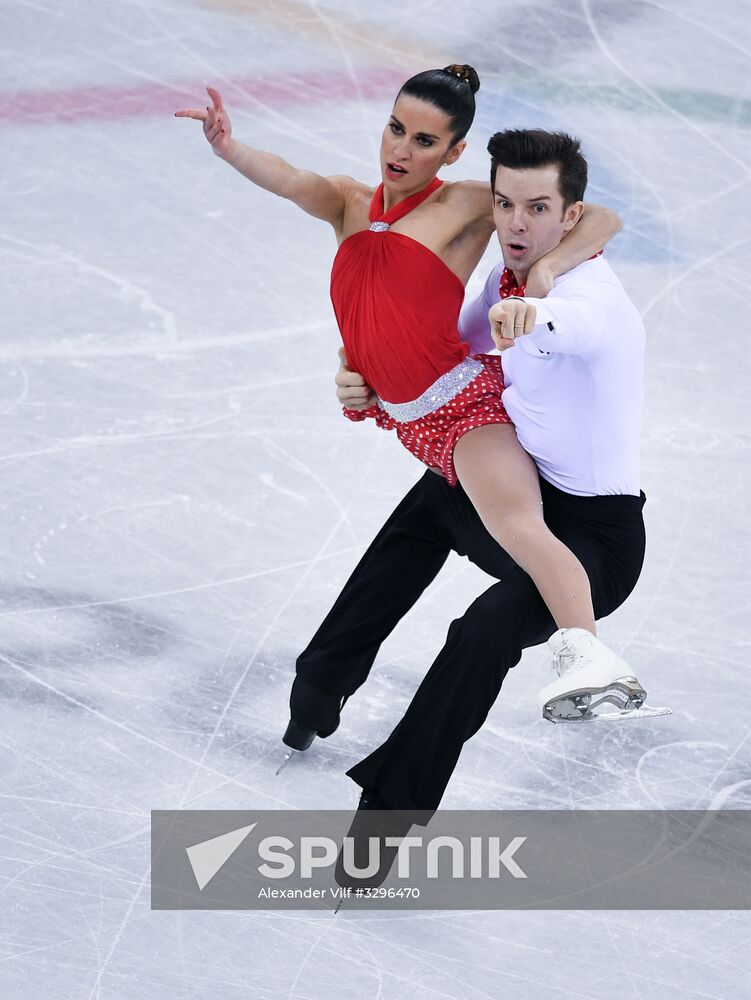 2018 Winter Olympics. Figure skating. Pairs. Short program