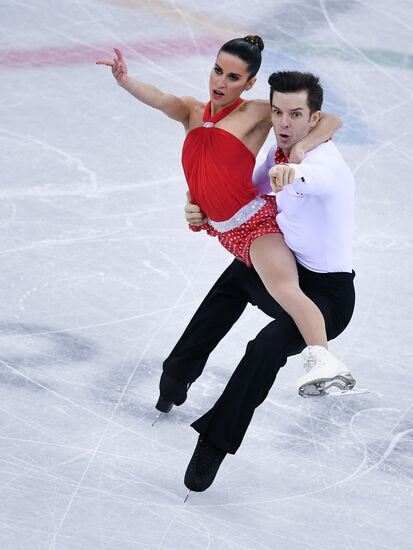 2018 Winter Olympics. Figure skating. Pairs. Short program