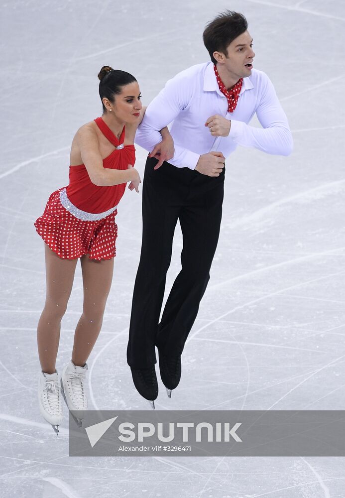 2018 Winter Olympics. Figure skating. Pairs. Short program