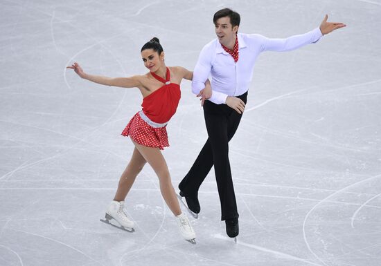 2018 Winter Olympics. Figure skating. Pairs. Short program