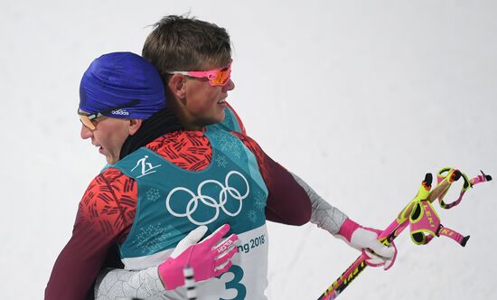 2018 Winter Olympics. Cross-country skiing. Men. Sprint