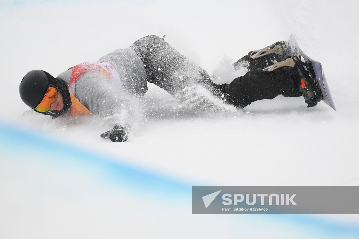 2018 Winter Olympics. Snowboarding. Men. Halfpipe. Finals