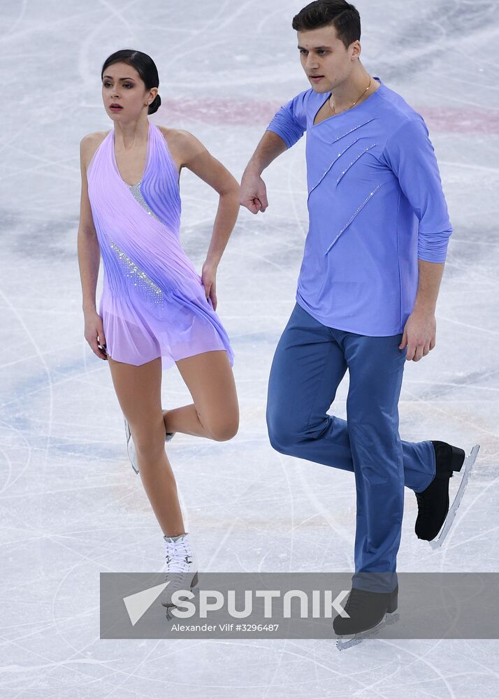 2018 Winter Olympics. Figure skating. Pairs. Short program