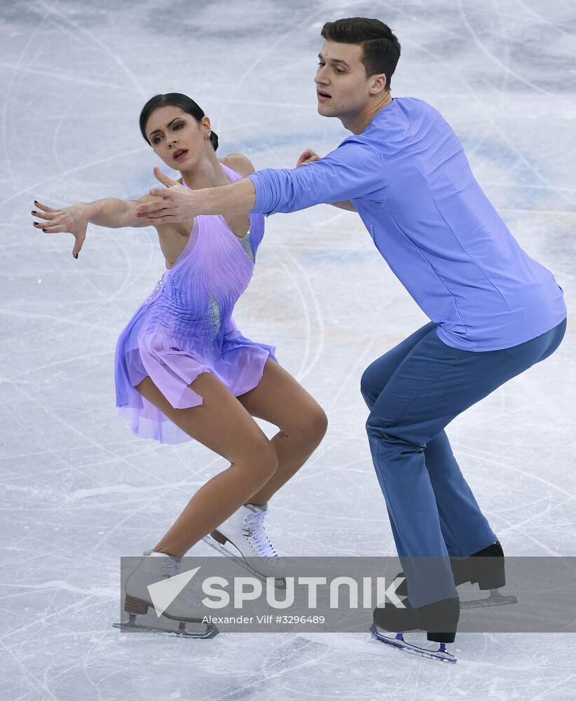 2018 Winter Olympics. Figure skating. Pairs. Short program