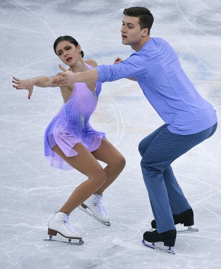 2018 Winter Olympics. Figure skating. Pairs. Short program
