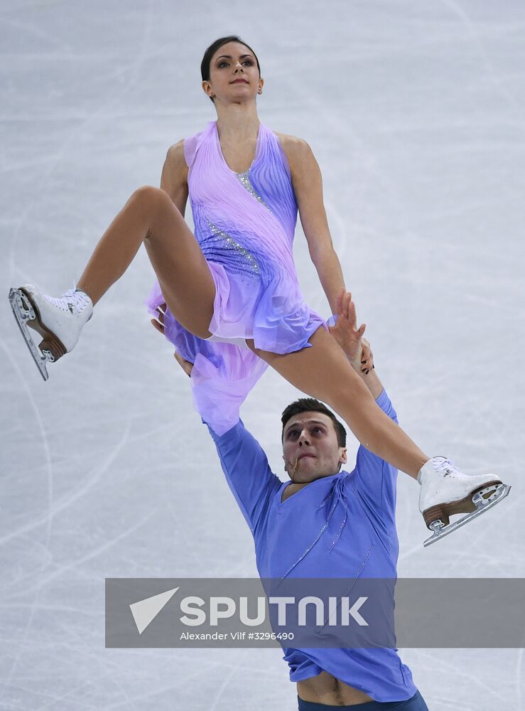 2018 Winter Olympics. Figure skating. Pairs. Short program