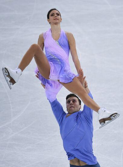 2018 Winter Olympics. Figure skating. Pairs. Short program