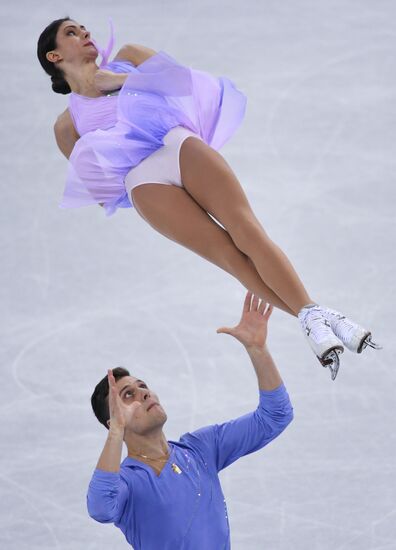 2018 Winter Olympics. Figure skating. Pairs. Short program