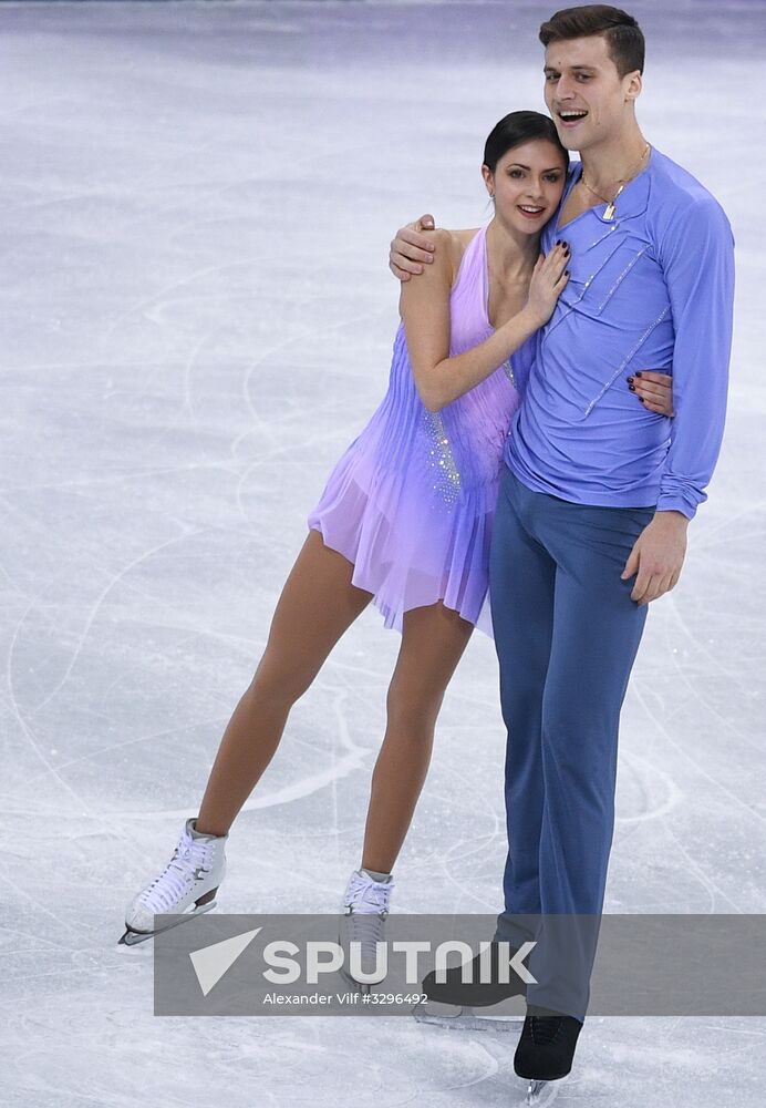 2018 Winter Olympics. Figure skating. Pairs. Short program