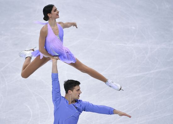 2018 Winter Olympics. Figure skating. Pairs. Short program