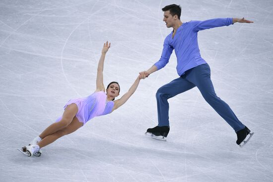 2018 Winter Olympics. Figure skating. Pairs. Short program