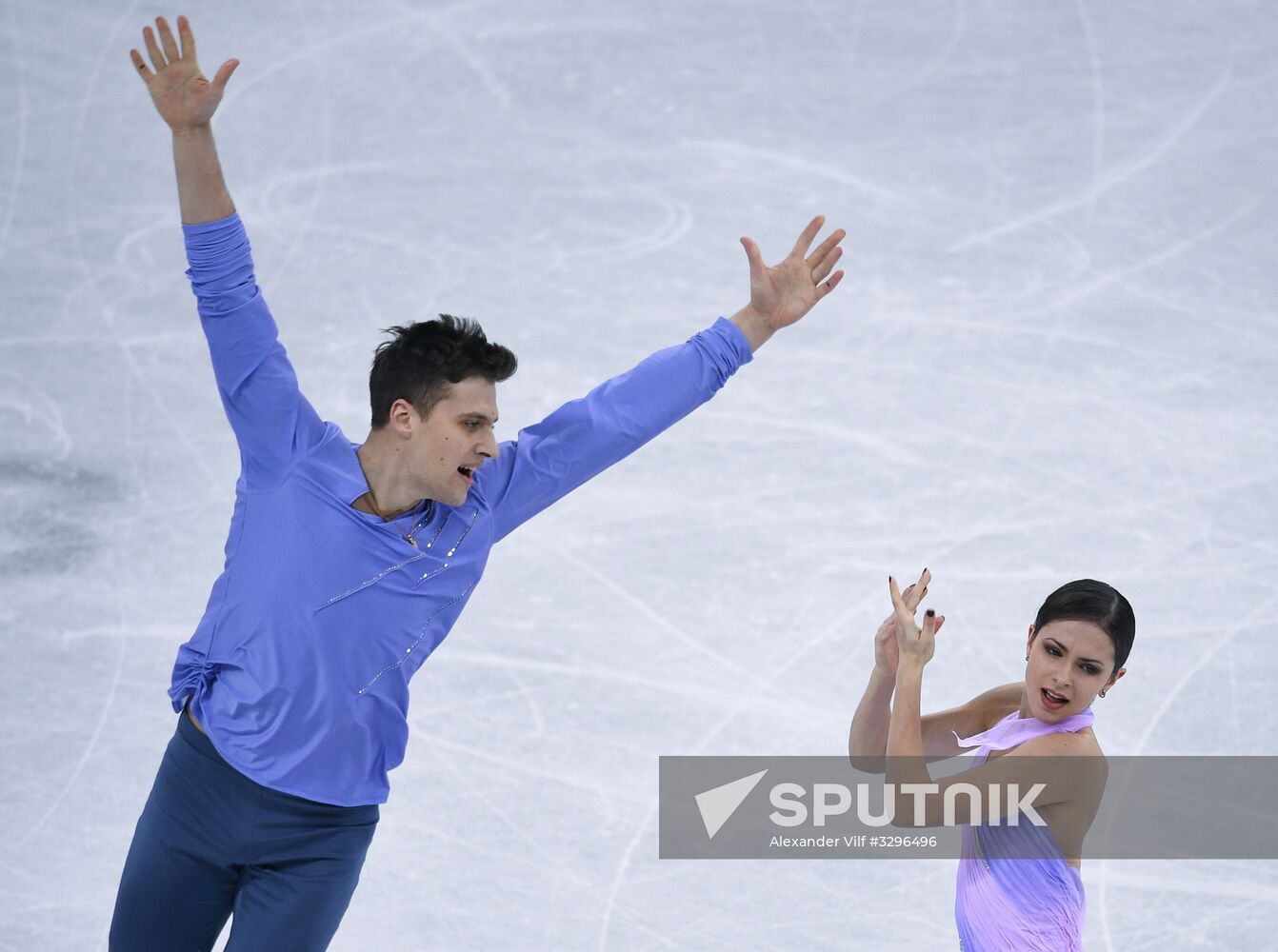 2018 Winter Olympics. Figure skating. Pairs. Short program